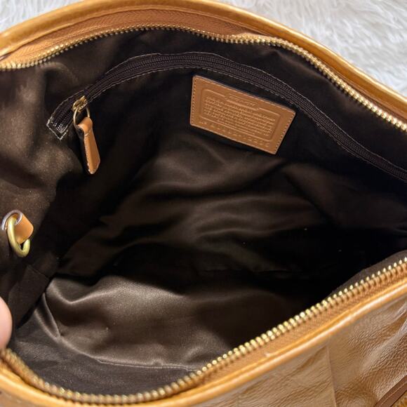 COACH y2k Pleated Ergo Hobo Shoulder Bag - Picture 7 of 8